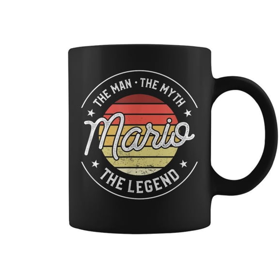 Mario The Man The Myth The Legend Coffee Mugs