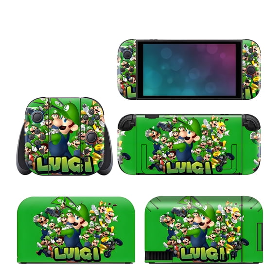 Mario Vinyl Skin Compatible with Nintendo Switch 2 | Dockable Protective Cover | Vinyl Wrap Decal Cover | Easy Installation | Bubble-Free