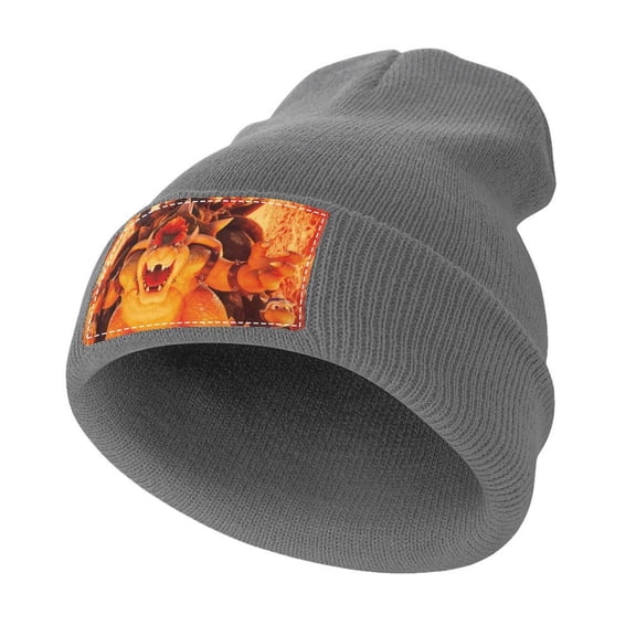 Mario Winter Beanie Hats for Men Women, Warm Cozy Knitted Cuffed Skull Cap