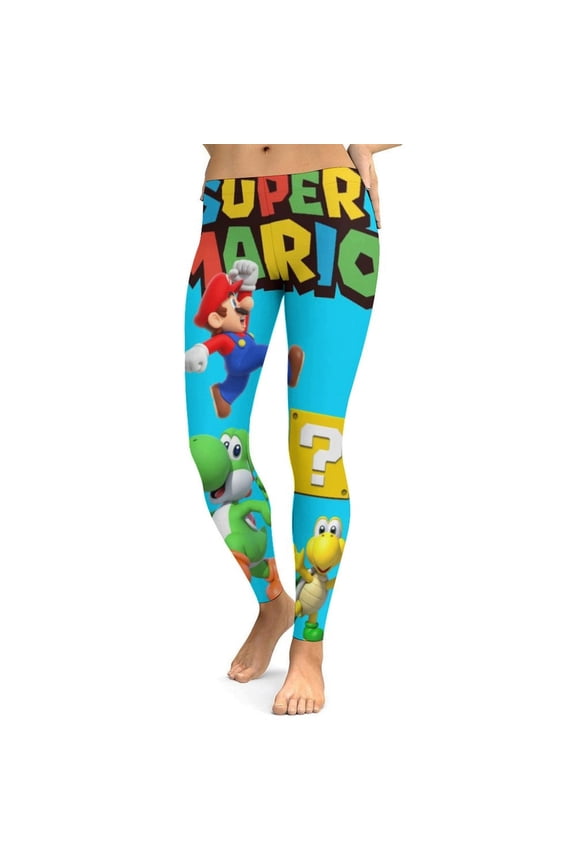 Yoga Pants for Women Girls Workout Leggings Stretch High Waist Stretchy Soft Sport Pants M