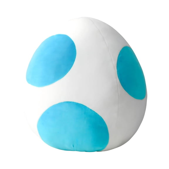 Mario Yoishi's Egg Collectible Plush Toy, Soft Stuffed Animal Cushion, Cute Decorative Pillow for Gamers, Easter Basket Suffers & Birthday Gift