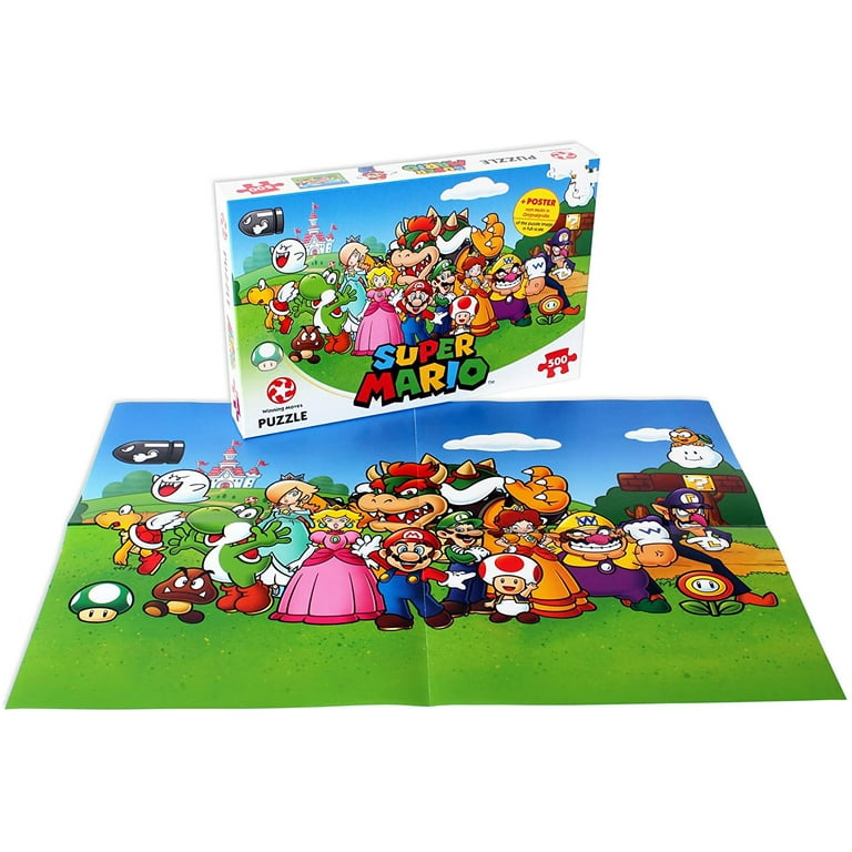 Super Mario and Friends Puzzle with 500 pieces