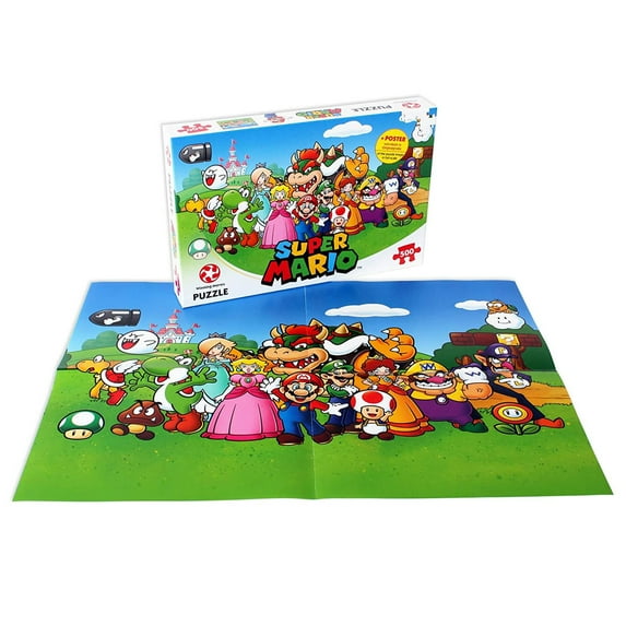 Mario and Friends 500 Piece Jigsaw Puzzle