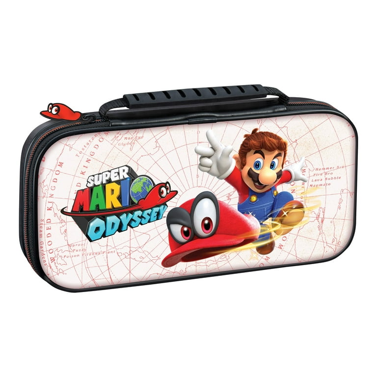 Nintendo switch game traveler super mario odyssey deluxe travel case deals