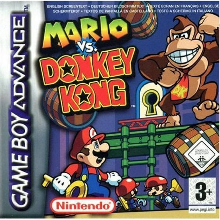 Mario vs Donkey Kong - Nintendo Game Boy Advance Videogame - Editorial use  only Stock Photo - Alamy
