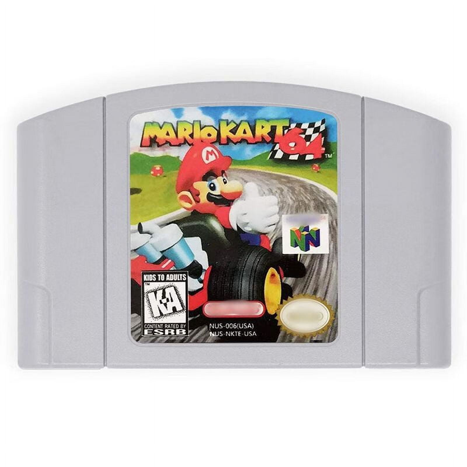 Mario Kart 64 Game for Nintendo 64 US Version Walmart