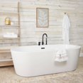 thumbnail image 1 of Marion 70 Inch Acrylic Double Ended Freestanding Tub Package, 1 of 2
