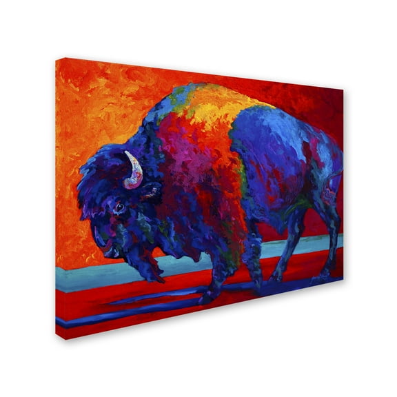 Marion Rose 'Abstract Bison' Canvas Art