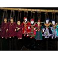 thumbnail image 1 of Marionettes for sale at Bagan market  Mandalay Region  Myanmar Poster Print by Panoramic Images, 1 of 2