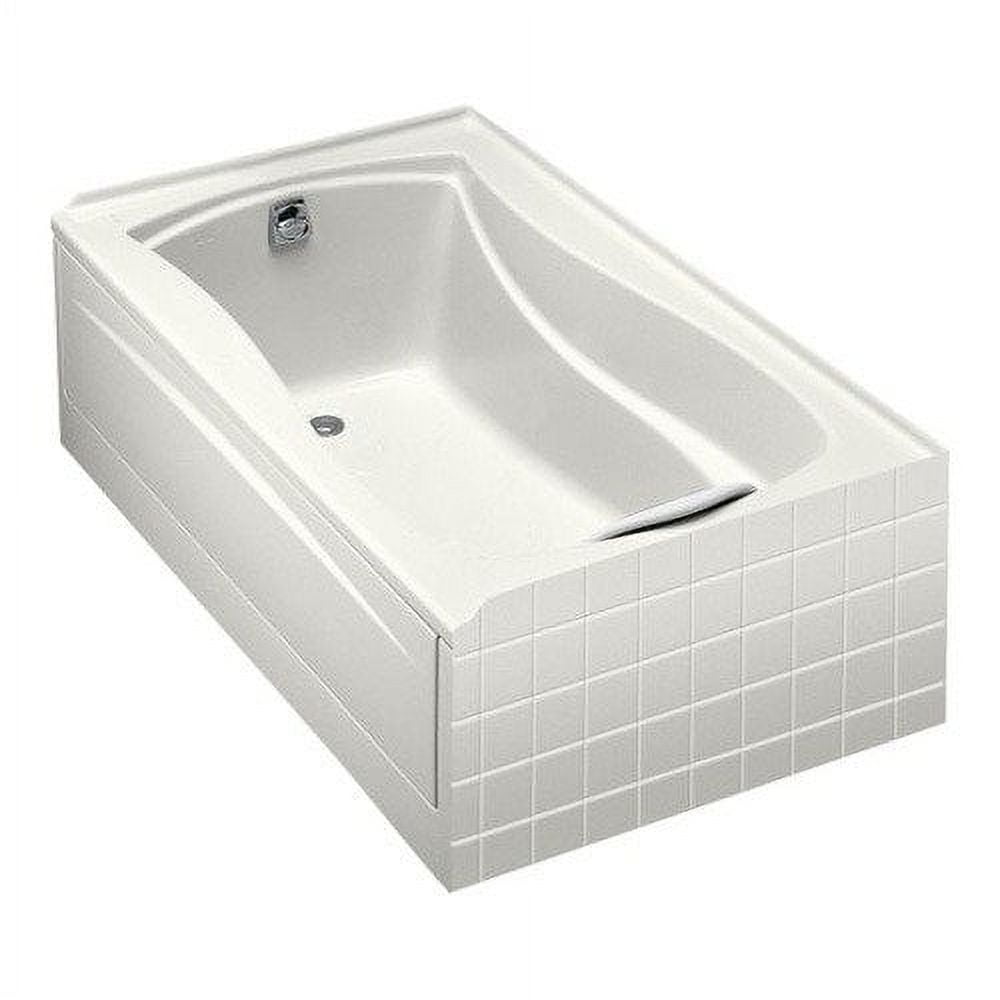Mariposa 5' Bath Tub with Integral Tile Flange and Left Hand Drain