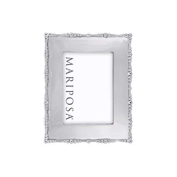 Mariposa Pearl Drop 5x7 Engravable Frame - 3789