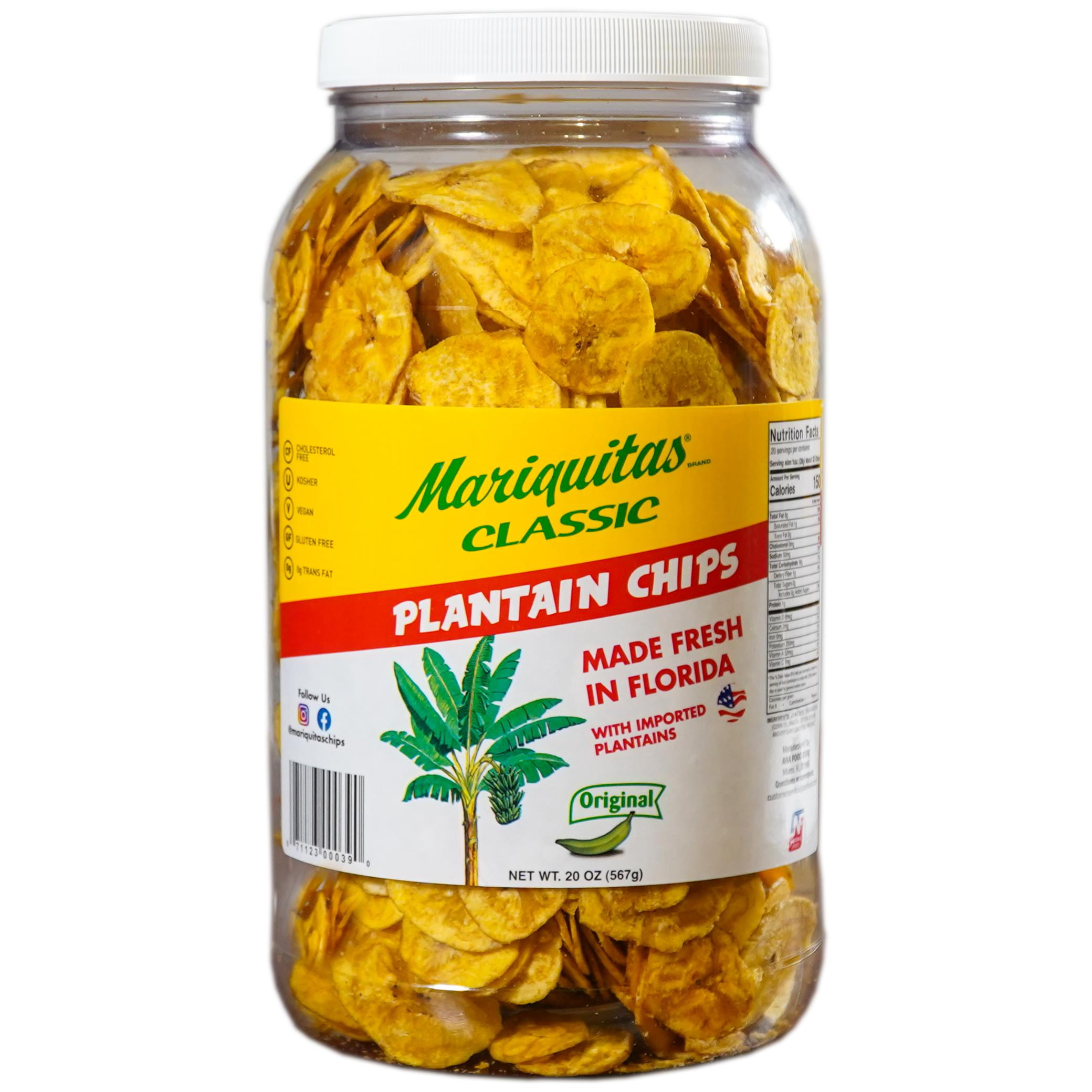 Mariquitas Plantain Barrels 20 oz - Walmart.com
