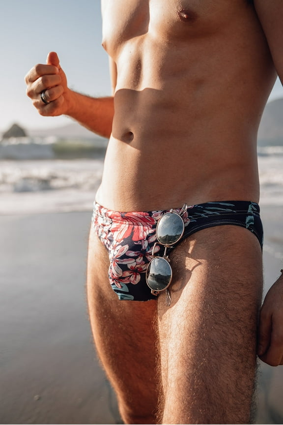 Floral Swim Brief