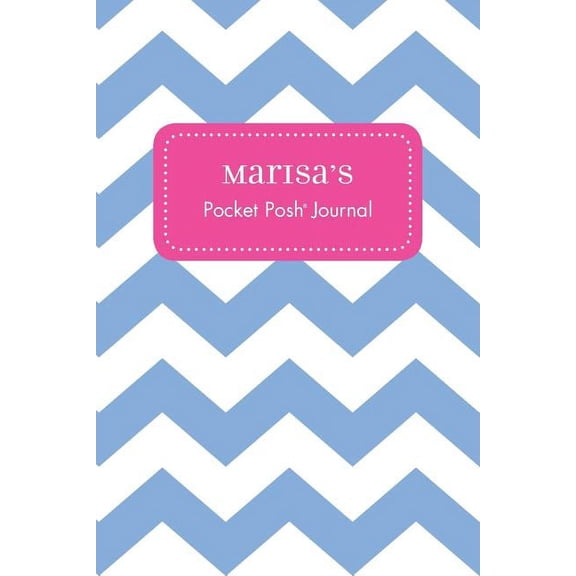 Marisa's Pocket Posh Journal, Chevron, (Paperback)