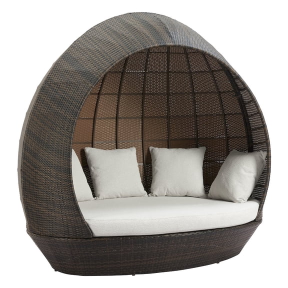 ZUO Marisol Beach Daybed Brown & Beige