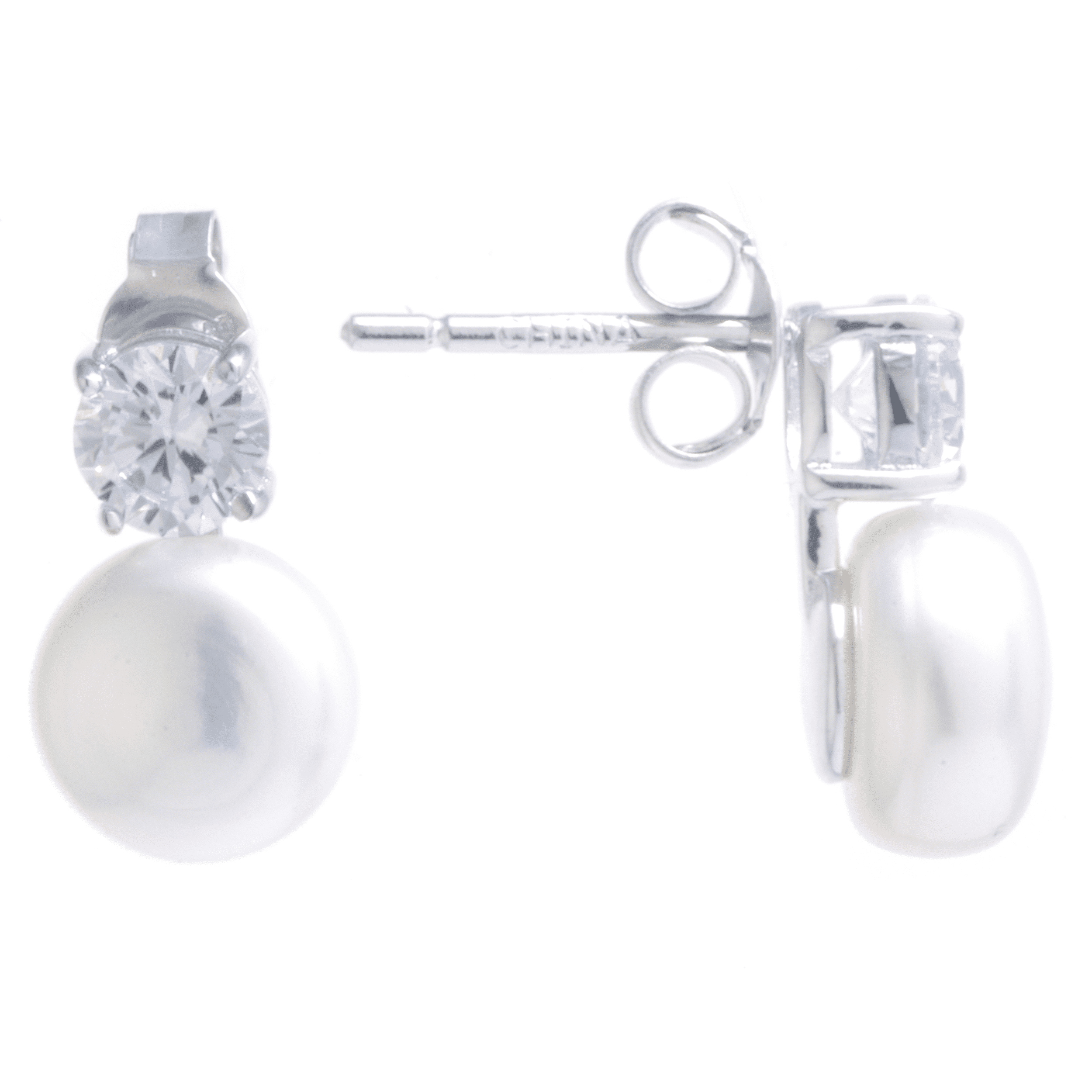 Silver pearls Marisol  Laura Jayne Accessories