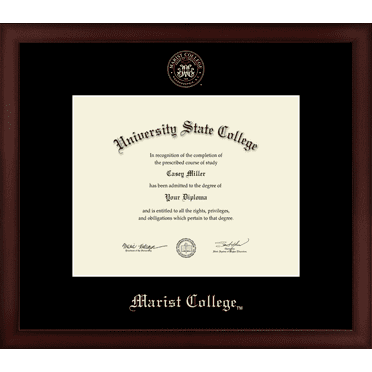 Marist College Diploma Frame, Document Size 10" x 8"