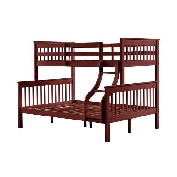Marita Cherry Bunk Bed (Twin /Full )