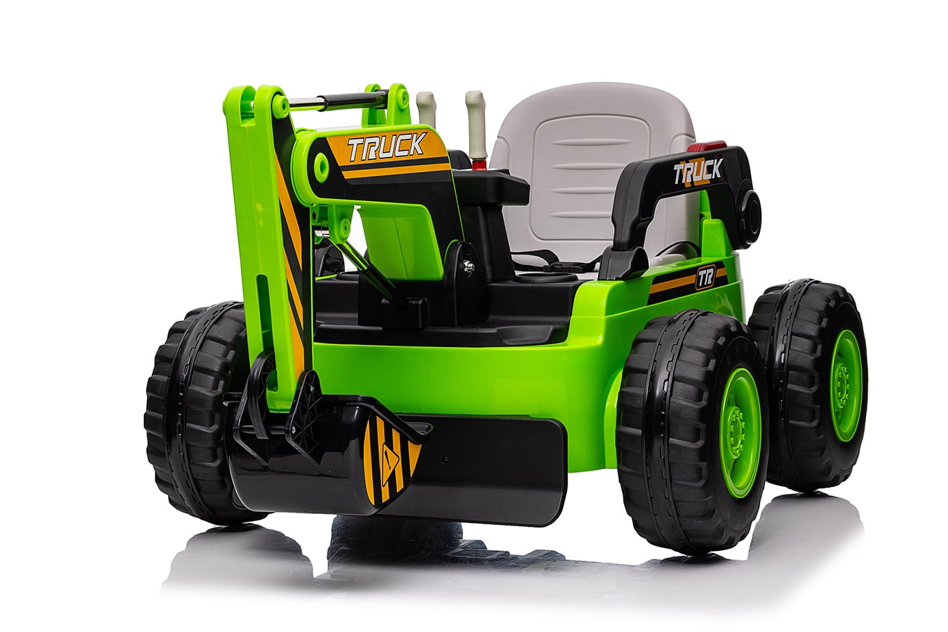 Maritcute 12V Kids' RideOn Excavator Digger Truck with Remote Control