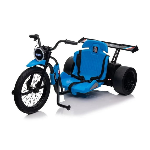 Maritcute 24V 14AH Kids Go Kart - 300W Dual Motors, 9MPH Speed, Drifting Fun Car for 8-12 Years