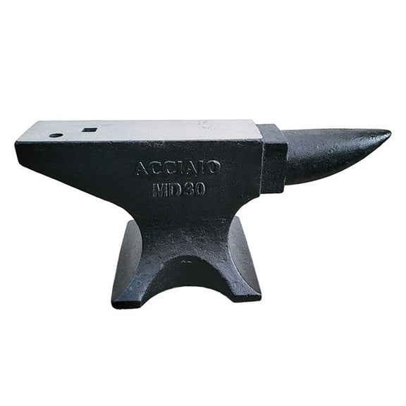 Maritcute 66Lb Cast Iron Single Horn Anvil | Carbon Steel Workbench for Blacksmithing and Metal Shaping
