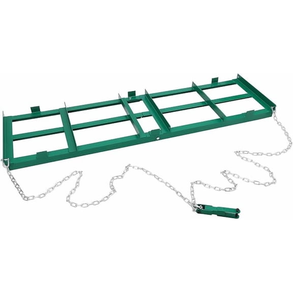 Maritcute Lawn Leveling Rake, Stainless Steel Landscape Rakes, Heavy Duty Lawn Leveler with 180°Flexible Rotate Long Handle, for Soil Grass Backyard Garden Farm