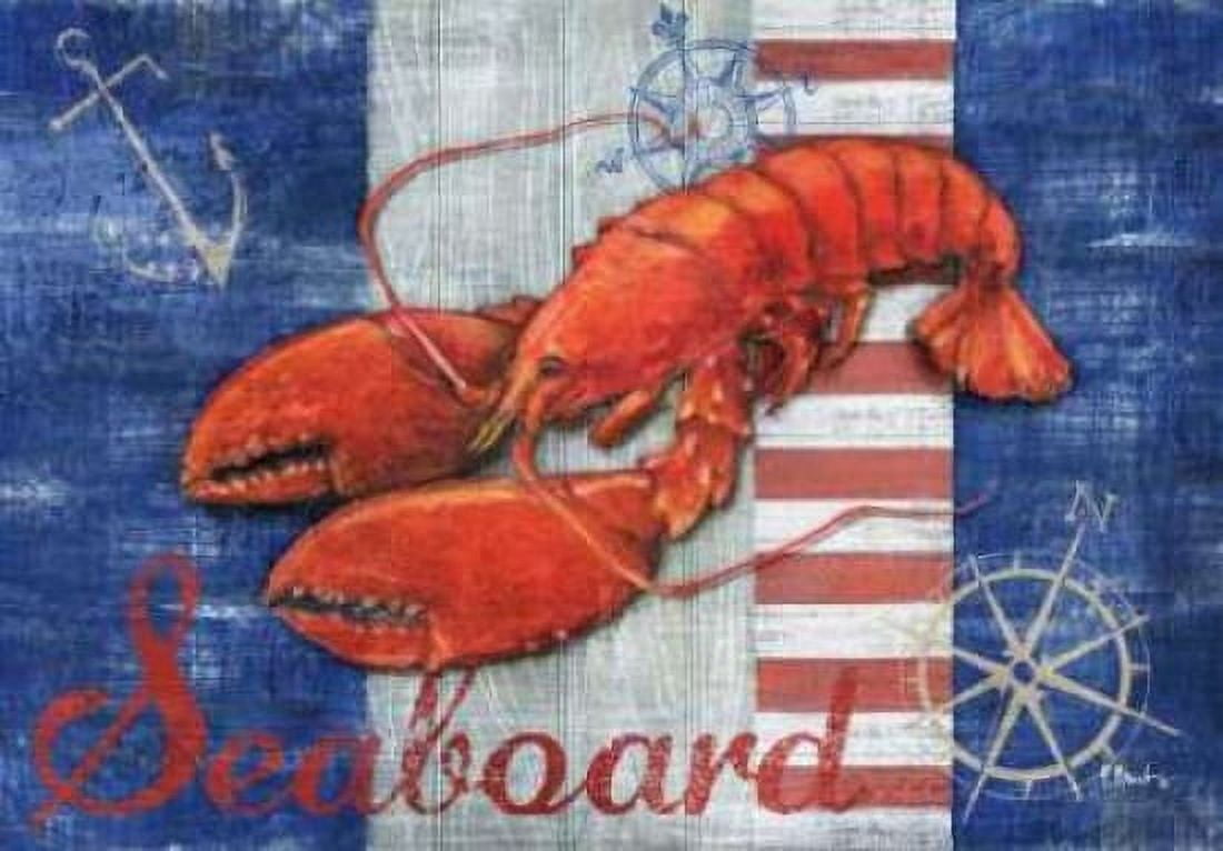 Maritime Lobster Canvas Art - Paul Brent (20 x 28)