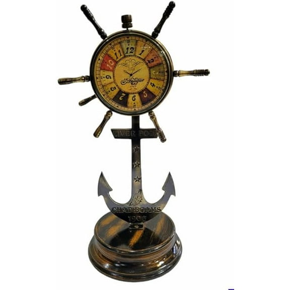 Maritime Treasures 6.6 Inches Brass Telegraph Ship telegraph Nautical Maritime Ship Engine order Decorative Collectible Table Décor office Décor TG-01