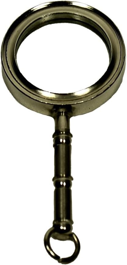 Maritime Treasures 2.5" Miniature Chrome Finished Magnifying Glass