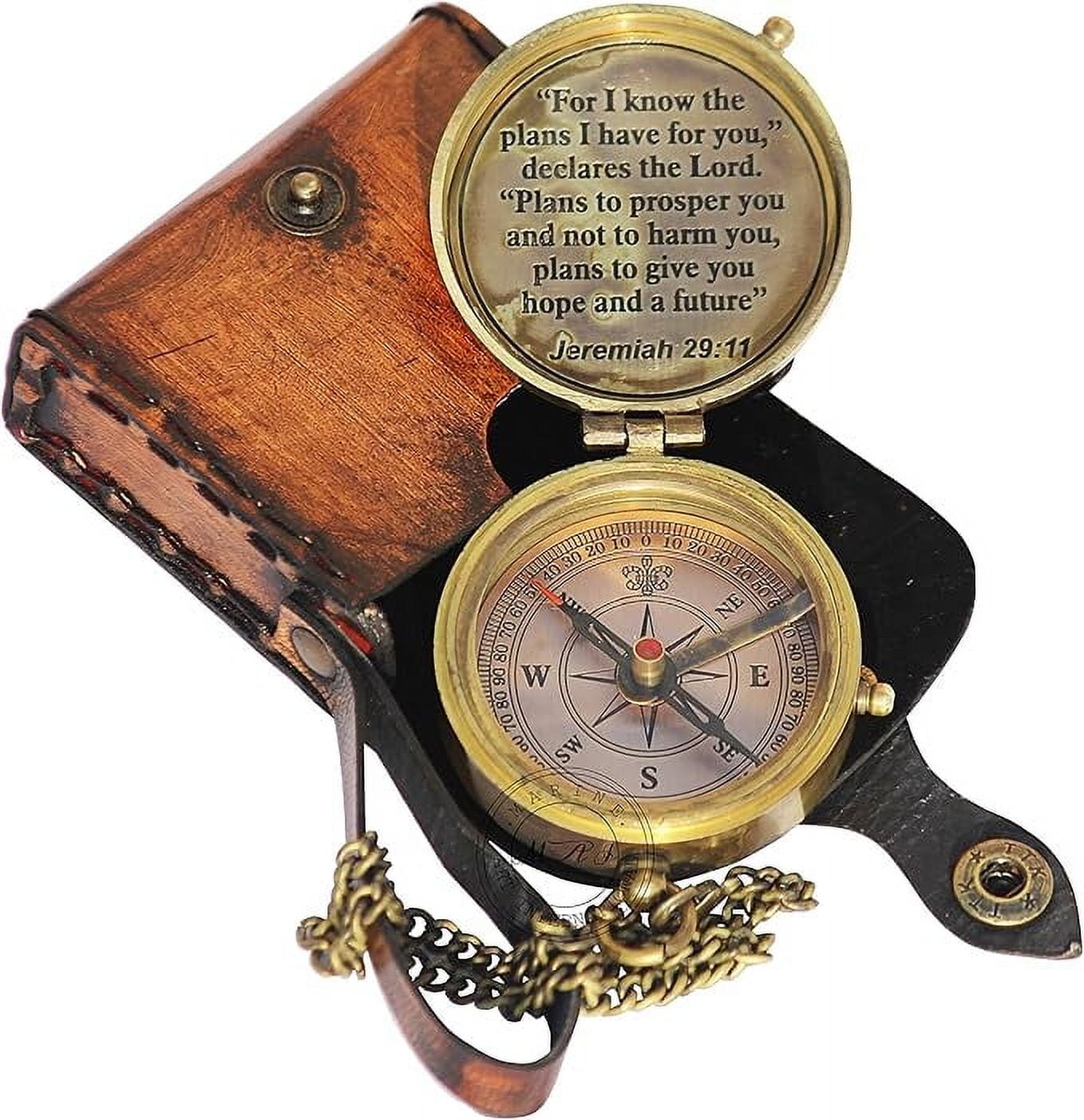Maritime treasures for I Know The Plans I Have for You Engraved Compass, Jeremiah 29 11, Baptism Gifts, Best Easter, Birthday, Mothers Day, Fathers Day, Graduation Gift, Wedding Gifts