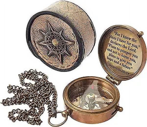 Maritime treasures Instruments for I Know The Plans I Have for You Engraved Compass, Jeremiah 29 11, Baptism Gifts, Best Easter, Birthday, Mothers Day, Fathers Day, Graduation Gift, Wedding Gifts