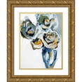 thumbnail image 1 of Maritz, Angela 19x24 Gold Ornate Wood Framed with Double Matting Museum Art Print Titled - Blooms of Earl Gray, 1 of 4