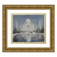 thumbnail image 1 of Marius Bauer 23x20 Gold Ornate Framed and Double Matted Museum Art Print Titled - Taj Mahal at Maanlicht (1877 - 1932), 1 of 4