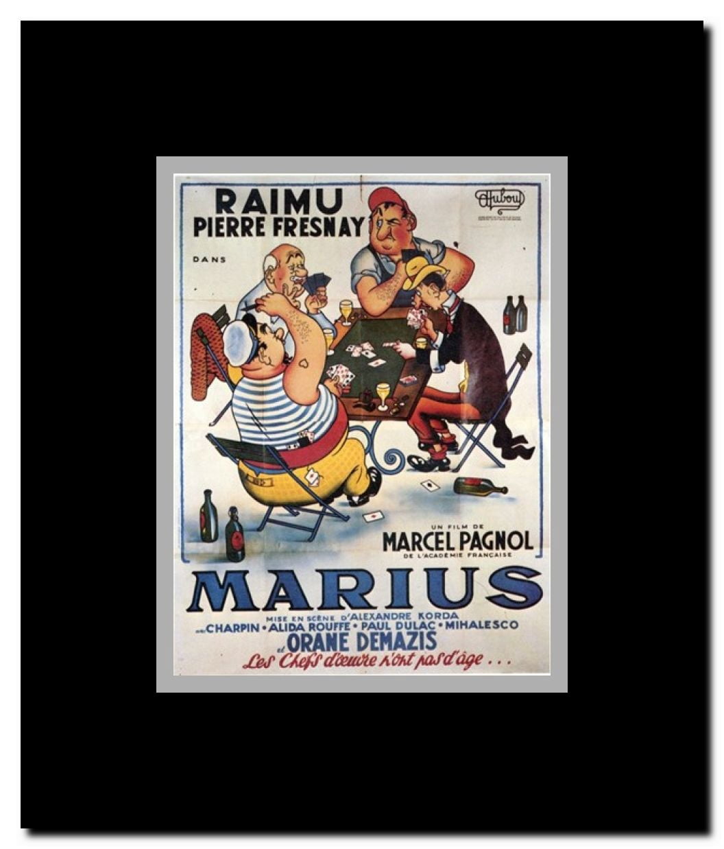 Marius Framed Movie Poster
