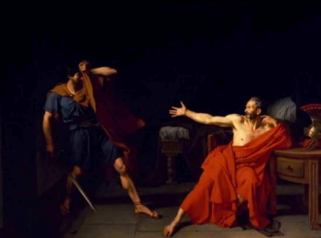 Marius at Minturnae by Jean Germain Drouais  oil on canvas  1786  (1763-1788)  France  Paris  Musee du Louvre Canvas Art - Jean Germain Drouais (18 x 24)