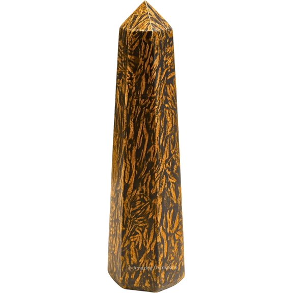Mariyam Jasper Crystal Tower Obelisk Point (3" to 4" INCH)