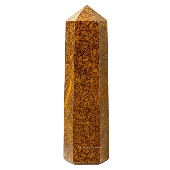 Mariyam Jasper Crystal Tower Obelisk Point (5.5" to 6" INCH)