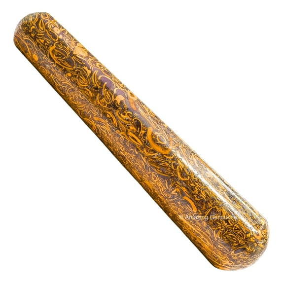 Mariyam Jasper Crystal Wand Massage Stick (Smooth)