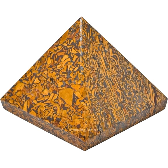 Mariyam Jasper Pyramid Crystal Healing Stones - 1.5" Inch