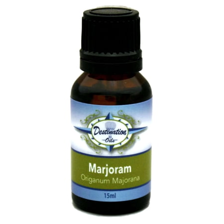 Destination Oils Pure Marjoram Essential Oil Origanum Majorana 15ml by
