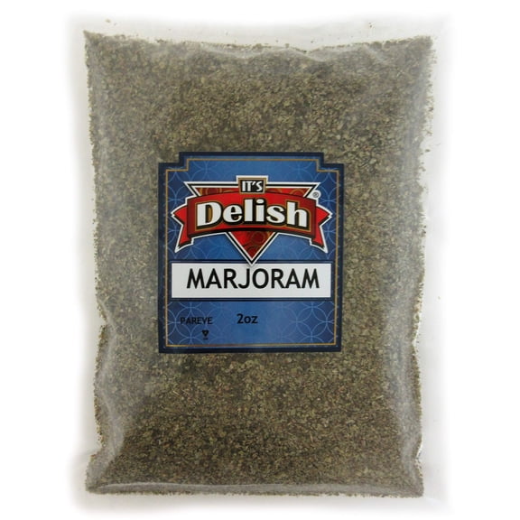 Marjoram Leaves All Natural by Its Delish, 2 Oz Bag