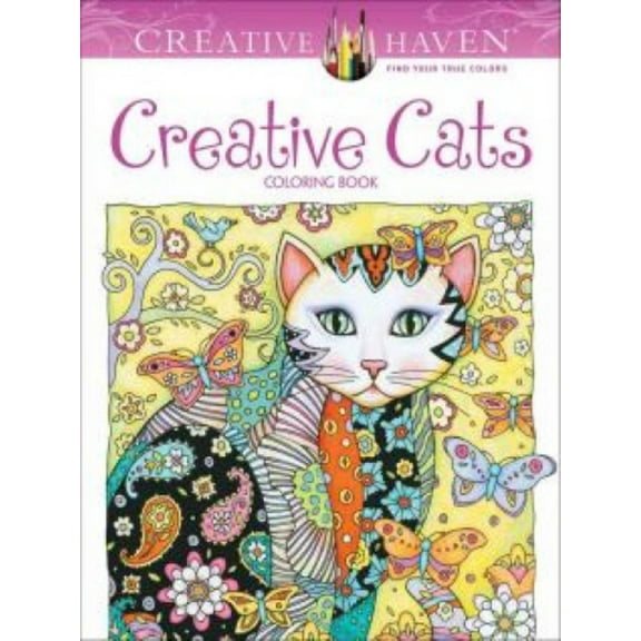 Marjorie Sarnat: Creative Haven Creative Cats Coloring Book, 64 pages (Paperback)