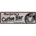 thumbnail image 1 of Marjorie's Coffee Bar Sign Kitchen Decor 8x24 108240007129, 1 of 1