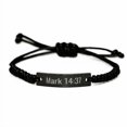 thumbnail image 1 of Mark 14 37 Bracelet Mark 14:37 Gift Bible Verse Scripture Stainless Steel Bracelet, 1 of 1