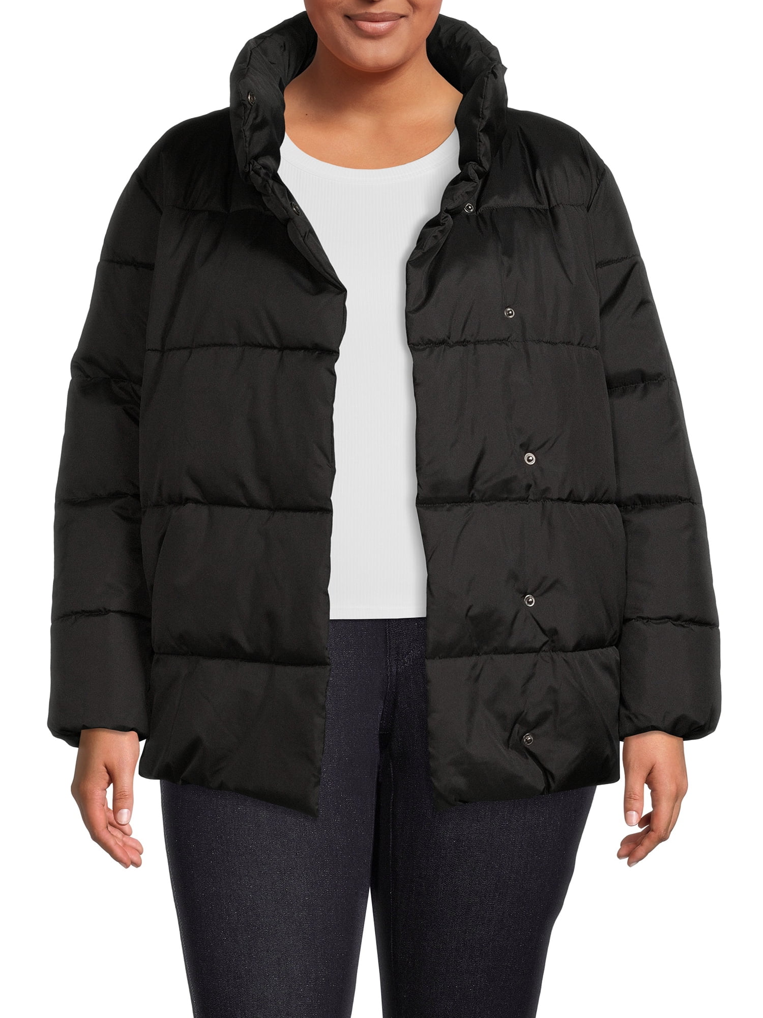 Mark Alan Women's and Women's Plus Size Oversized Puffer Coat
