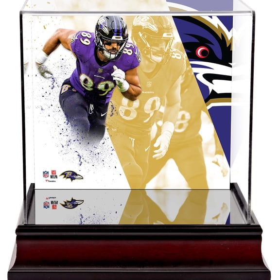 Mark Andrews Baltimore Ravens Deluxe Mini Helmet Case - Fanatics Authentic Certified