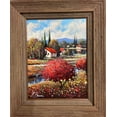 thumbnail image 1 of Mark Braver "Crimson Tree" Hand Signed Original Oil Custom Framed Art Generic, 1 of 3
