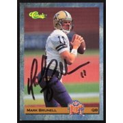 Mark Brunell Autographed 1993 Classic Rookie Card #88 Washington SKU #265386