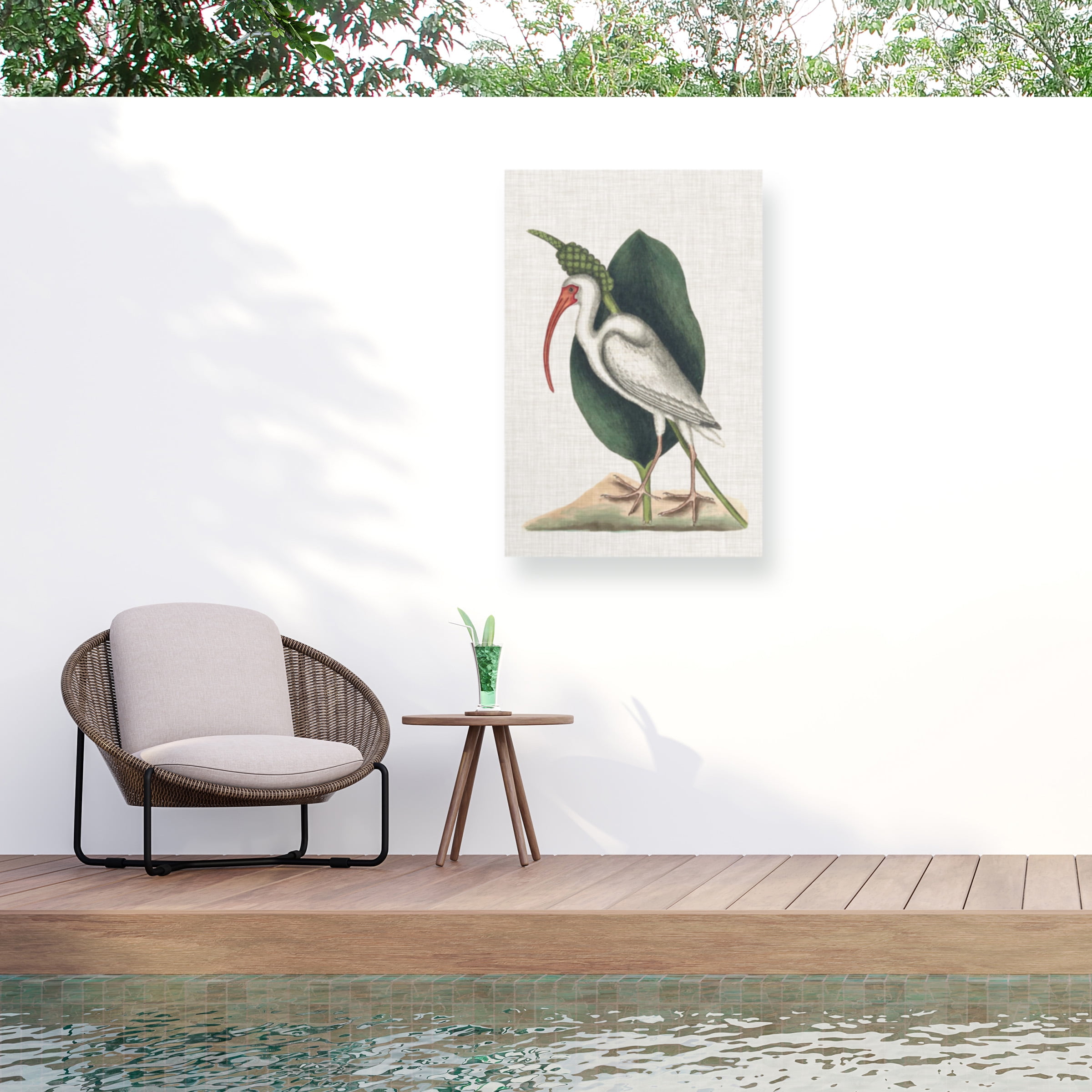 Mark Catesby 'Catesby Heron VI' Outdoor Canvas