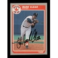 thumbnail image 1 of Mark Clear Autographed 1985 Fleer Card #154 Boston Red Sox SKU #183398, 1 of 2